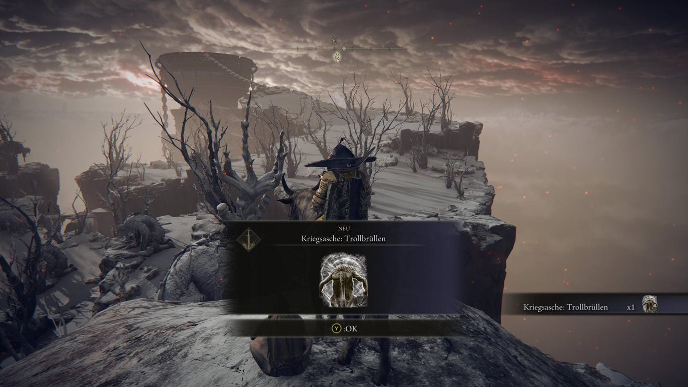 Elden Ring: Feuerriese besiegen, Boss beim Flammengipfel | Eurogamer.de